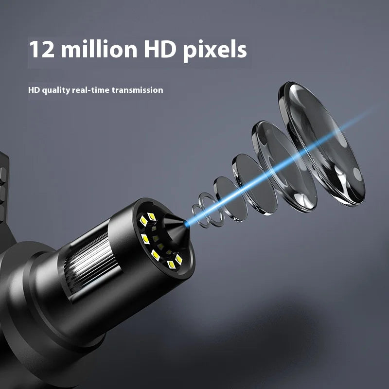 7-Inch 1200X Electronic Digital Microscope Line Controlled Remote
