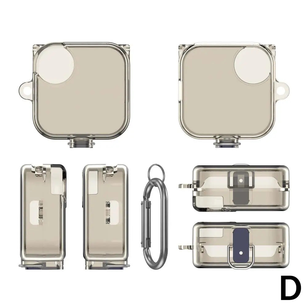 Transparent TPU Case for CMF Buds Pro 2 with Lock & Hook