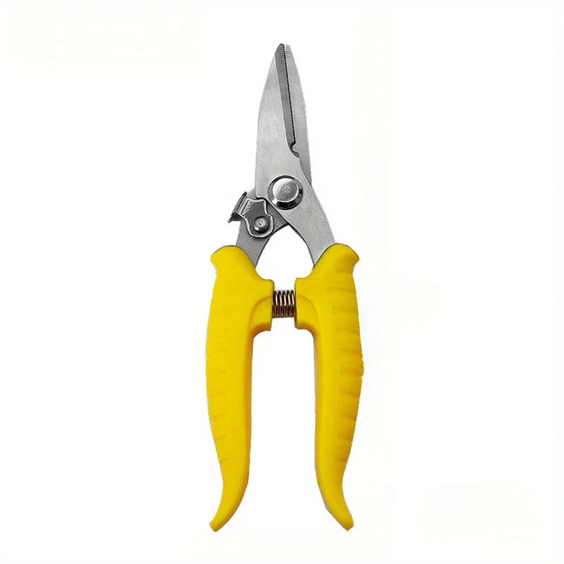 Heavy-Duty Stainless Steel Industrial Scissors | Metal & PVC