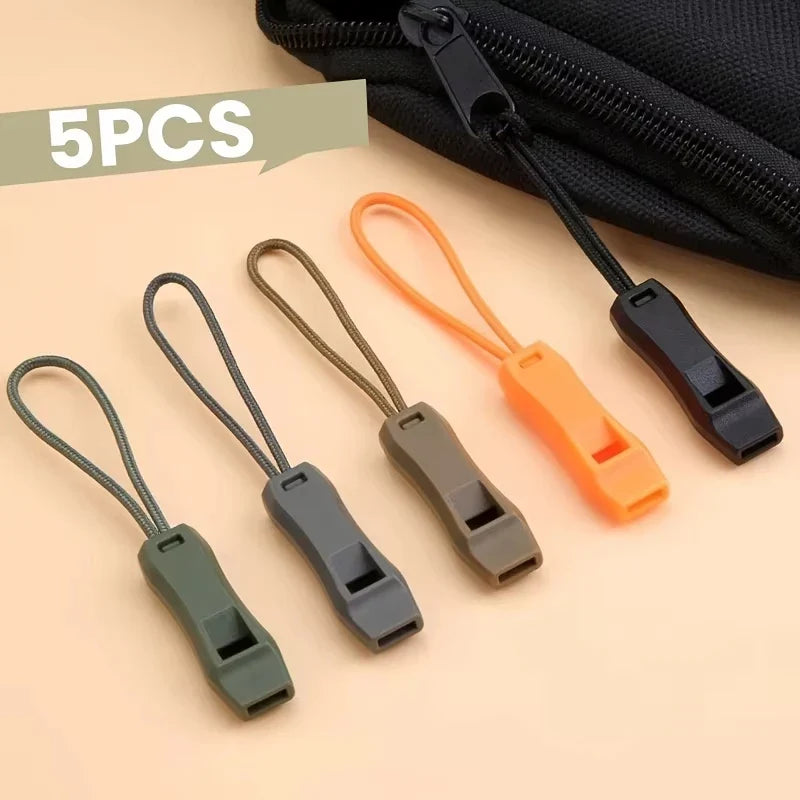 Outdoor Safety Whistle Rope Colorful Mix Match Emergency Suitable