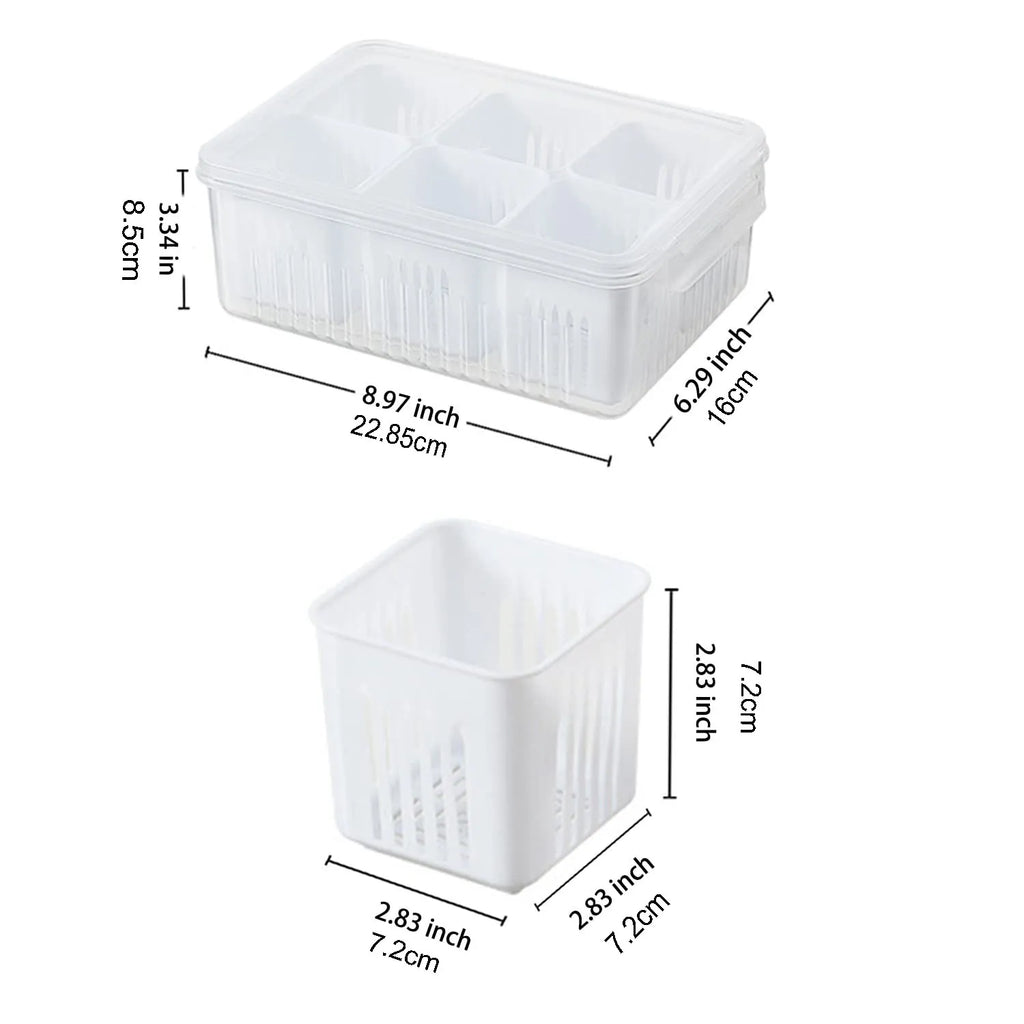 Freezer Storage Containers Container Kitchen Vegetable