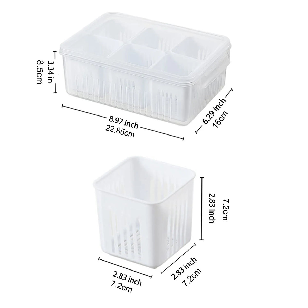 Freezer Storage Containers Container Kitchen Vegetable