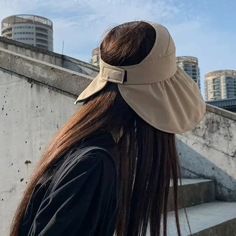 Big Brim Empty Sun Hat Summer Women Anti UV Large Eaves All Hats