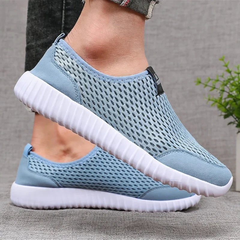 Men's Breathable Mesh Slip-On Sneakers | Lightweight Walking Shoes