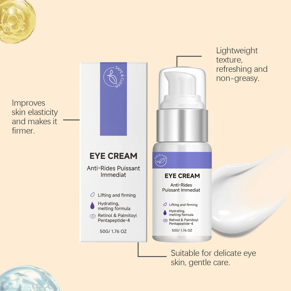 Retinol Eye Cream – Hydrating, Firming & Brightening 50g