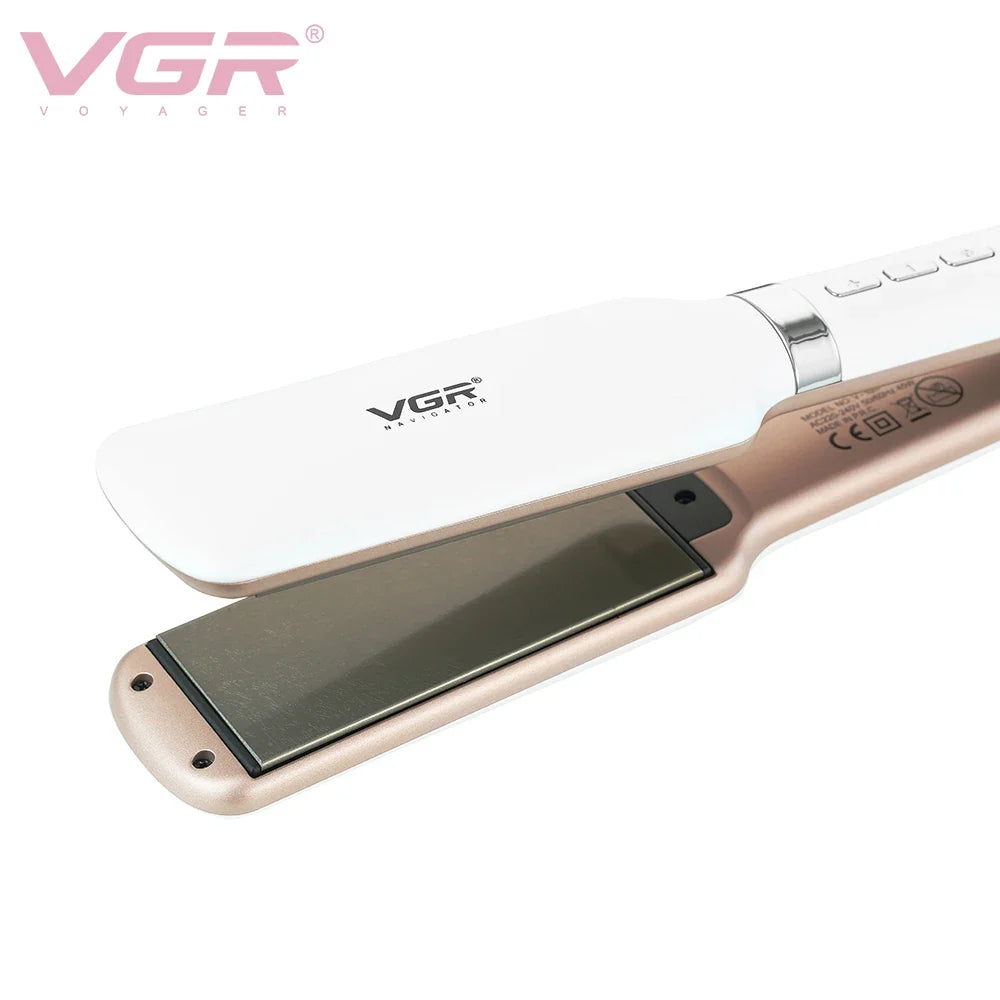 VGR V-520 Adjustable Hair Straightener & Curler | 140–230°C