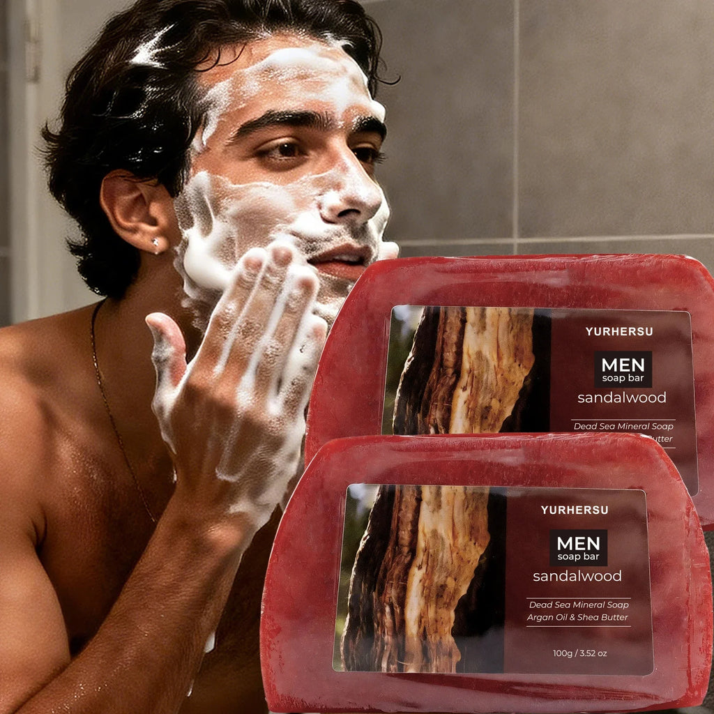 Organic Sandalwood Face Wash Soap – Oil Control & Cleansing