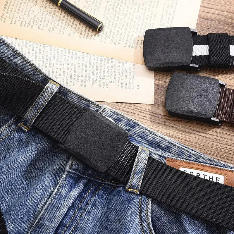 Canvas Tactical Belt – Non-Metallic Hypoallergenic Everyday Belt