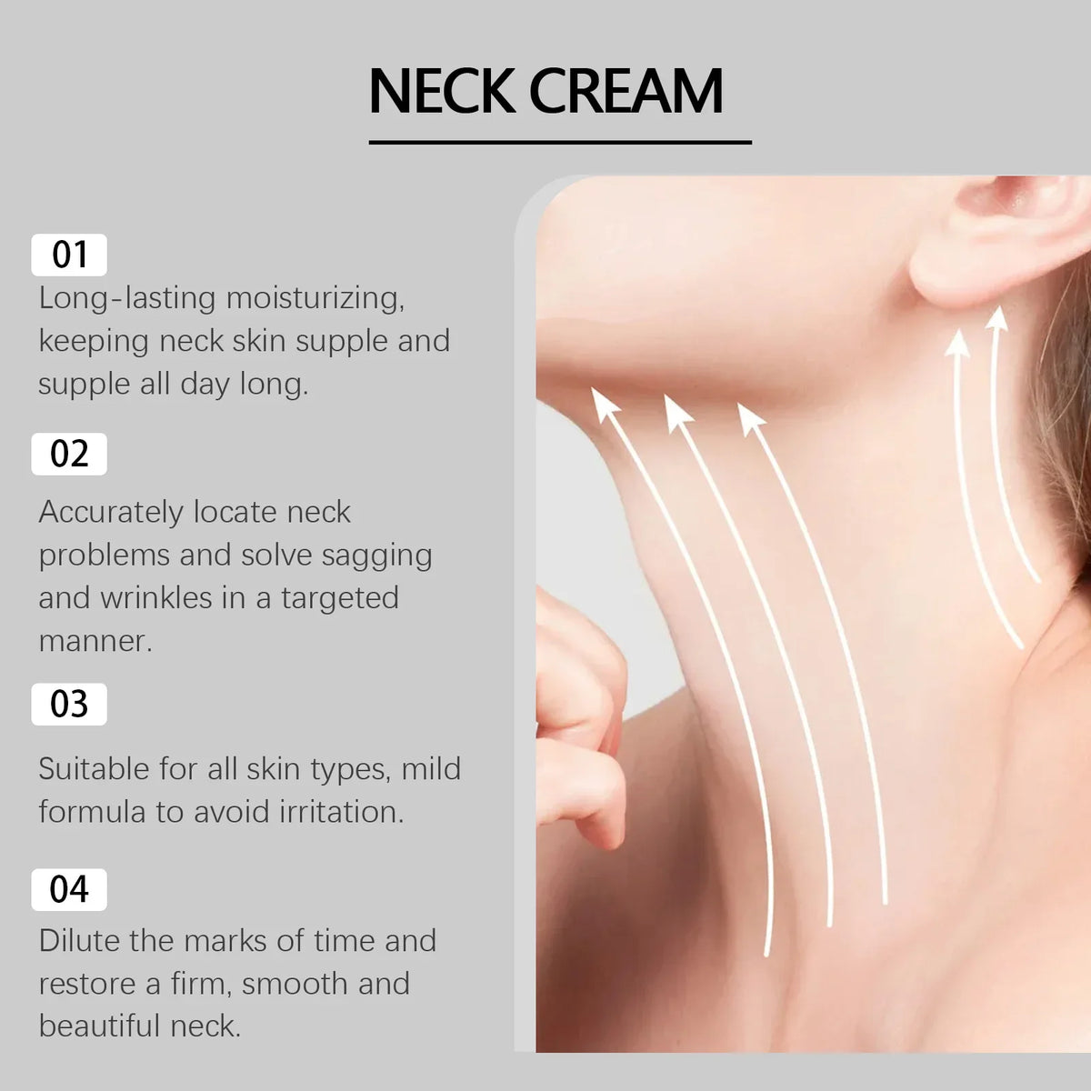 Ouhoe Firming Neck Cream – Tighten, Lift & Brighten 30g