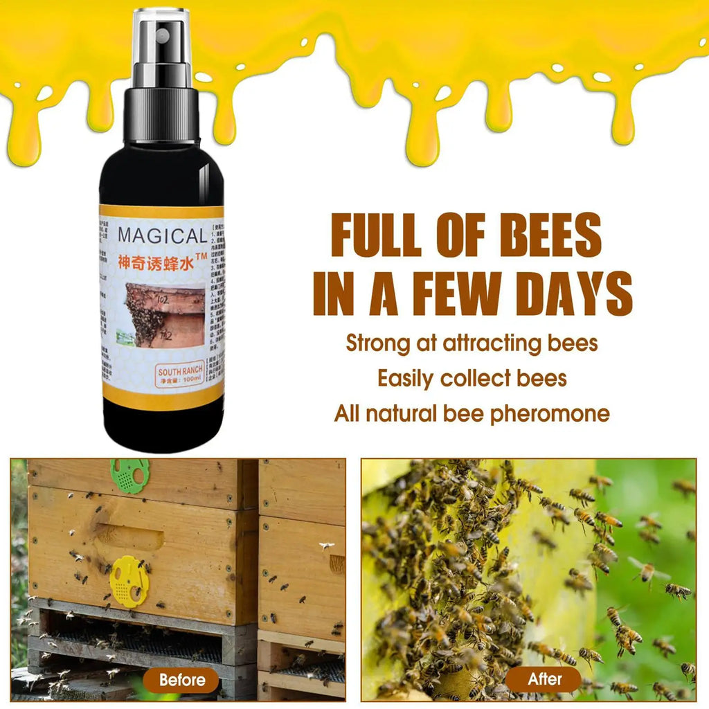 100ml Bee Attractant Spray – Wood Bee Trap Lure All Seasons