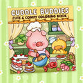 40 Pages Cute Coloring Books Adults Teens Bold Easy Graffiti Painting