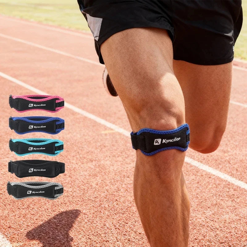 Adjustable Knee Patellar Support Strap – Sports Compression Brace
