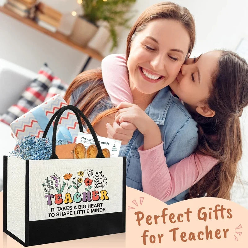 Teacher Appreciation Tote Bag – Thank You Gift for Women