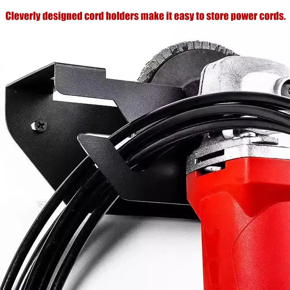 1 Angle Grinder Holder Wall Mount Cutters Storage Rack Heavy Duty