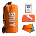 2-Person Emergency Survival Shelter Kit | Bivy Tent & Thermal Blanket