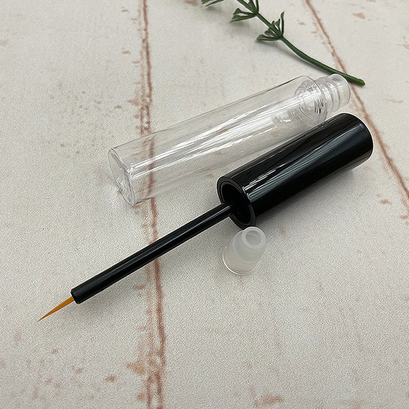 5ml Refillable Eyelash Glue Bottle with Brush | Empty Eyeliner