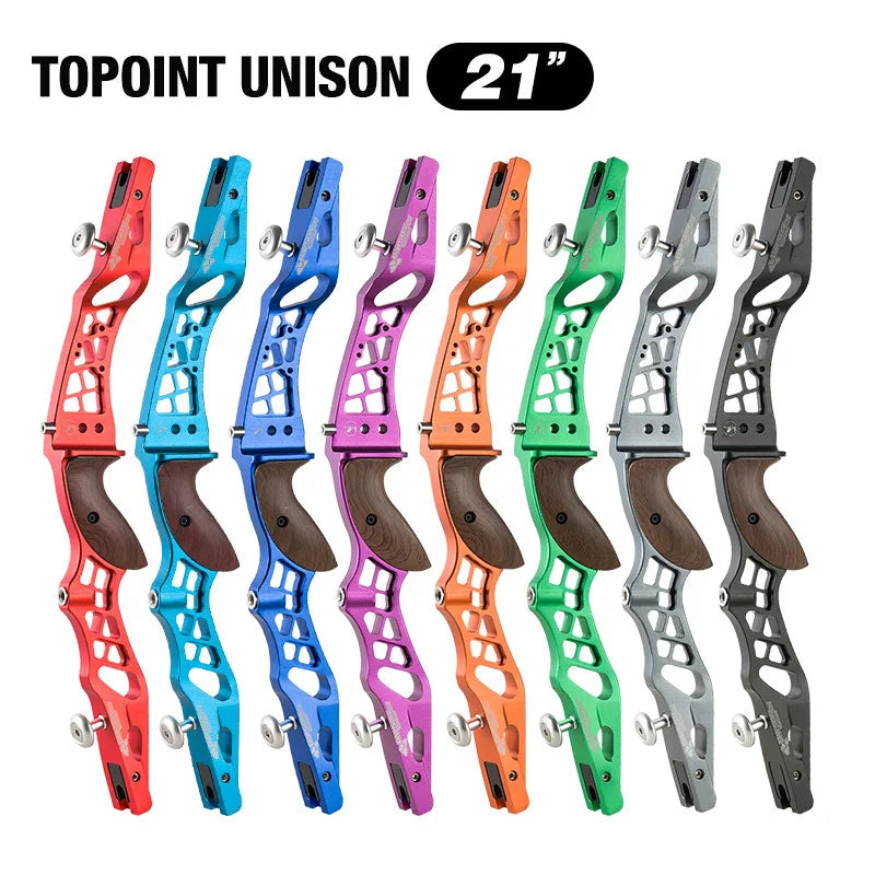 Topoint 23 Recurve Bow ILF Riser Aluminum Alloy RH LH Archery Hunting