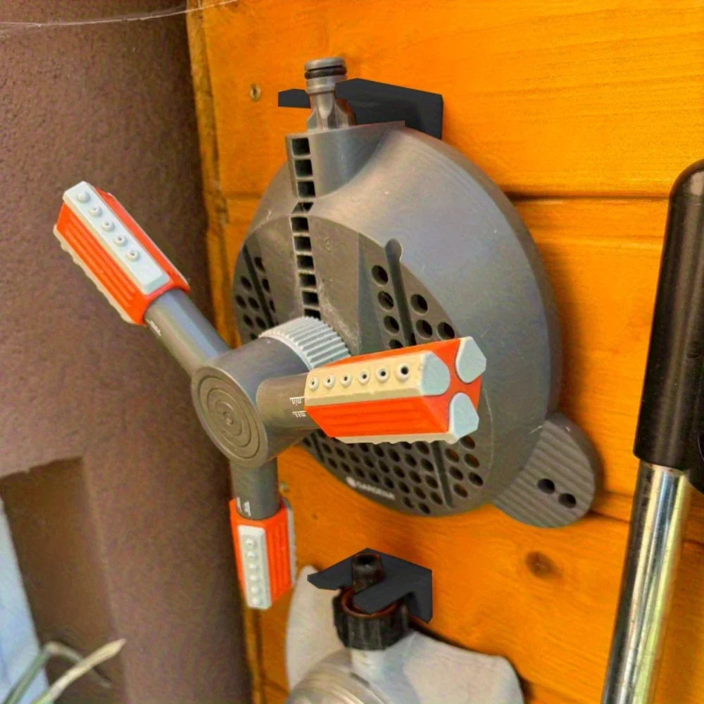 Water Gun Organizer Rack for GARDENA Nozzles | Garden Storage