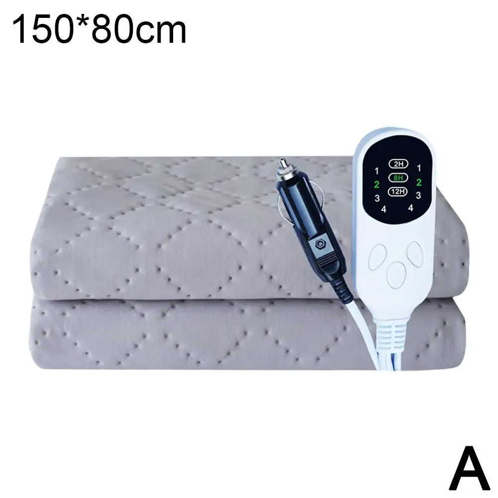 12V Electric Heated Car Blanket – Camping, Truck & Off-Road