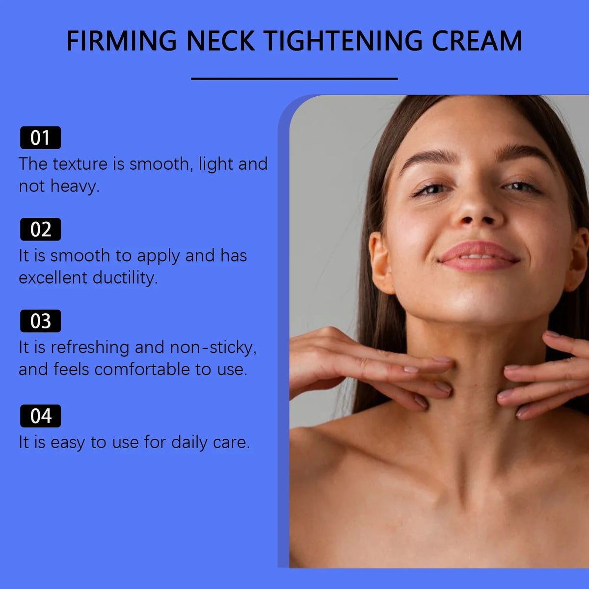Neck Firming Roller Cream – Anti-Wrinkle Lifting & Hydration