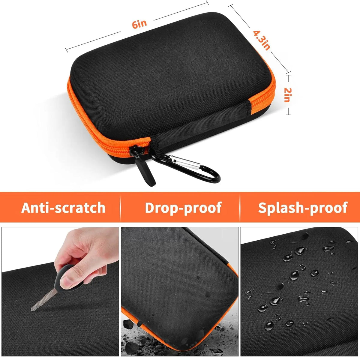 Hard Case for SIMO Solis 5G WiFi Hotspot Travel Router Storage Bag
