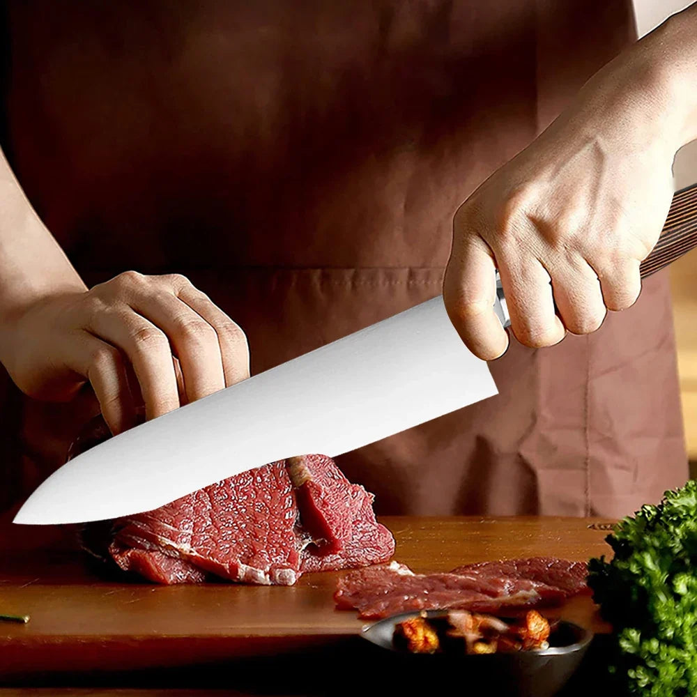 Professional Chef Knife – Sharp Stainless Steel Non-Slip Handle