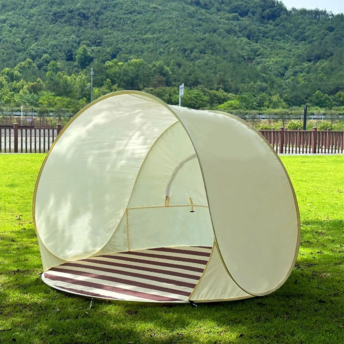 Pop-Up Beach Tent for 3–4 People | UPF 50+ Sun Shelter
