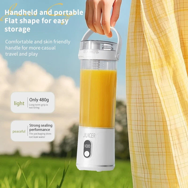 BALASHOV Portable Mini Blender – Rechargeable Fruit Juicer