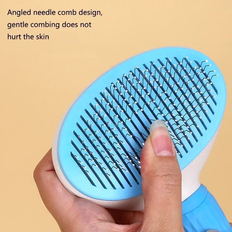 Pet Grooming Comb – Cat & Dog Hair Removal Brush Tool