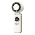 USB Handheld Turbo Fan | Digital Display, High-Speed Portable