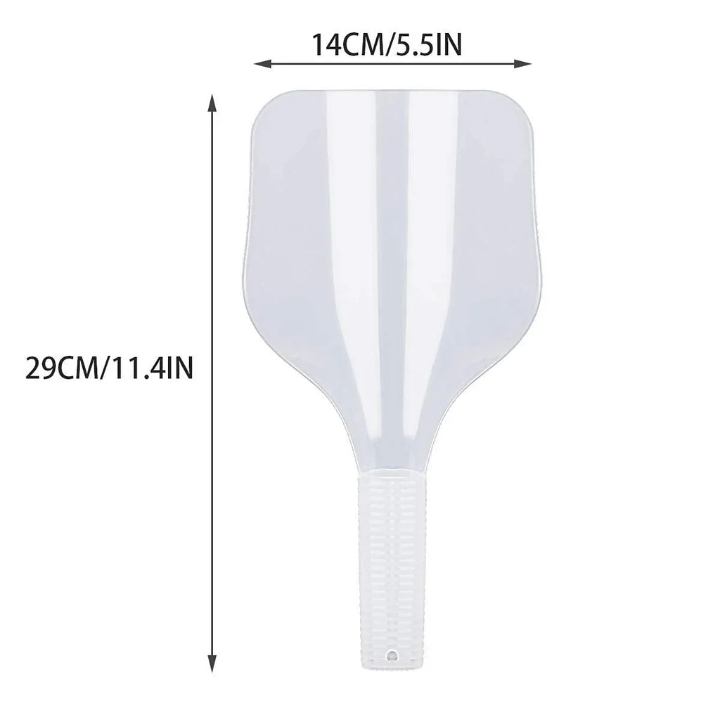 Clear Plastic Hairspray Face Shield – Barber & Salon Spray Guard