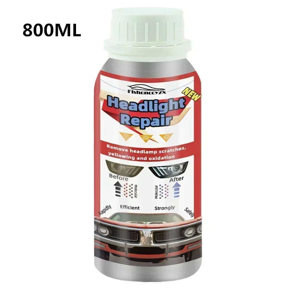 Headlights Liquid Polymer Headlight Chemical Polish Repair Fluid