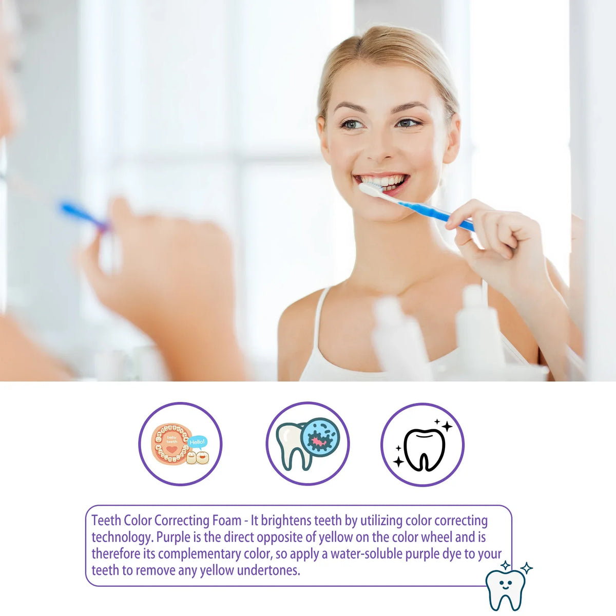 EELHOE V34 Purple Teeth Whitening Toothpaste 30ml