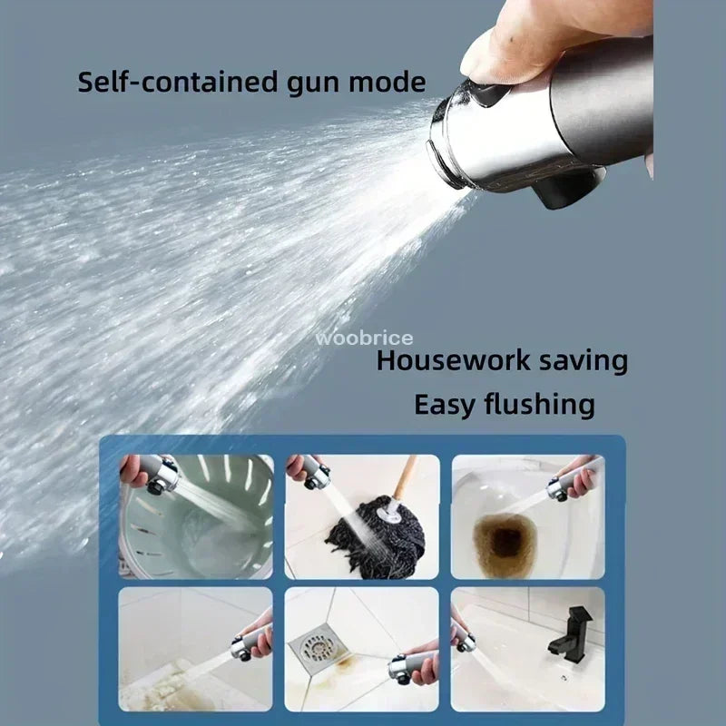 High Pressure Handheld Shower Head | 3-Mode Filtered Spray Set
