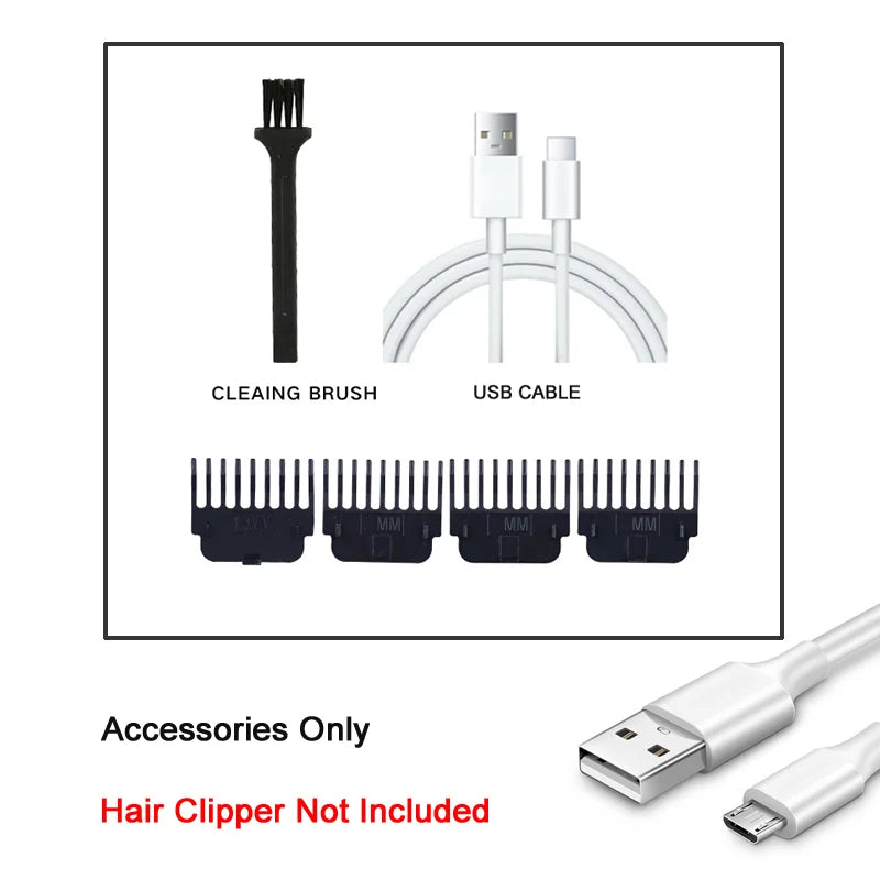 2026 T9 Electric Hair Clipper Professional Men's Barber Shaver Beard