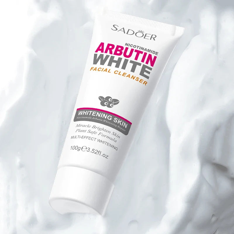 SADOER Niacinamide Arbutin Facial Cleanser – Oil Control Foam