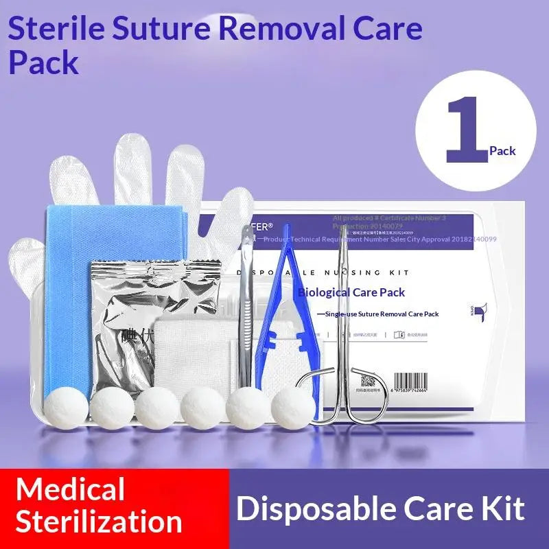Sterile Disposable Wound Care & Dressing Kit – Single Use