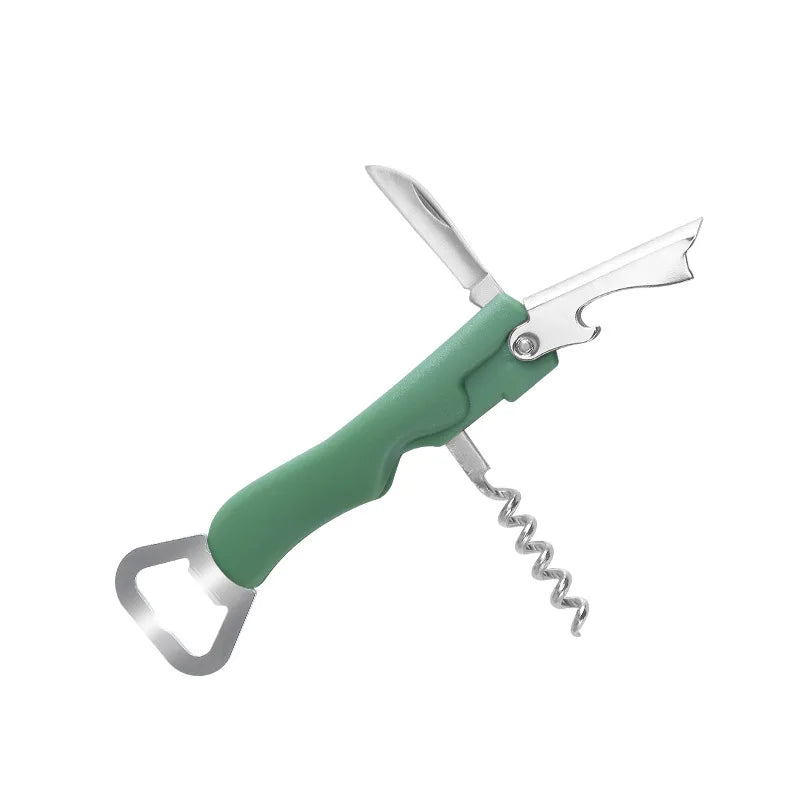 Stainless Steel Beer Can & Wine Bottle Opener | Kitchen Tool