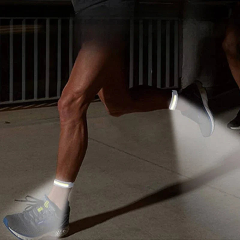 COB LED Wrist Running Light – USB Rechargeable Mini Flashlight