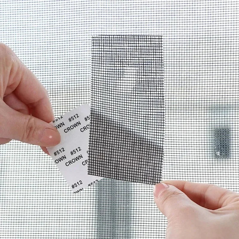 Window Screen Repair Tape | Waterproof Self-Adhesive Mesh Patch