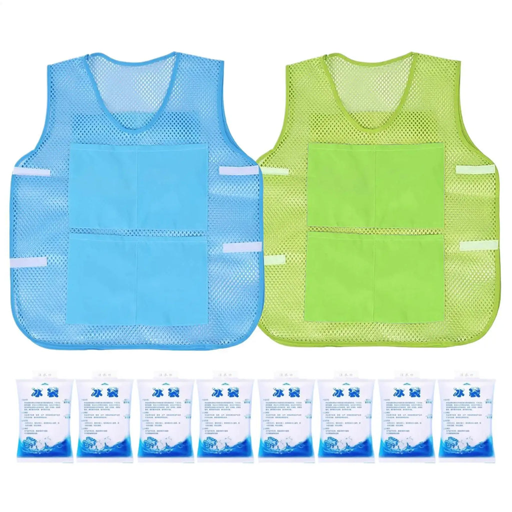 Summer Cooling Vest with Ice Packs | Unisex Outdoor Workwear