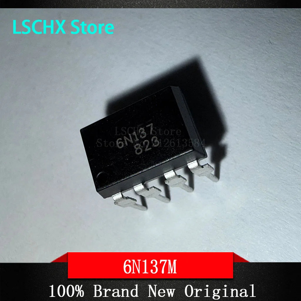 10pcs 6N137 Logic Output Optocoupler – DIP & SOP Variants