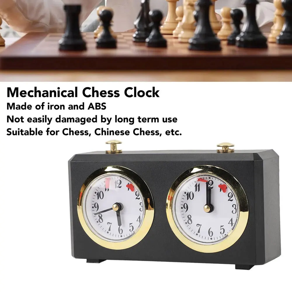 Multi Functional Mechanism Portable Large Easy Chess Clock