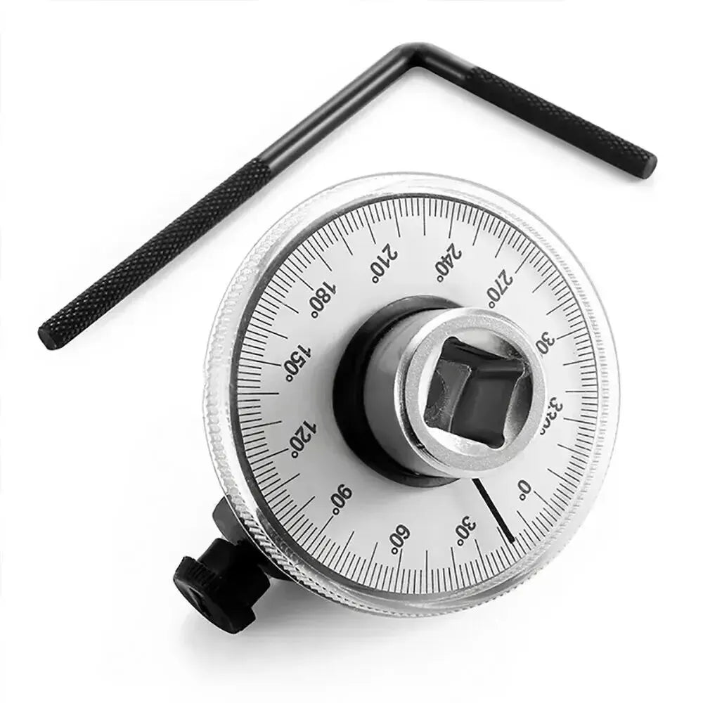 Automotive Angle Torque Gauge | 360° Dial Torquemeter Tool