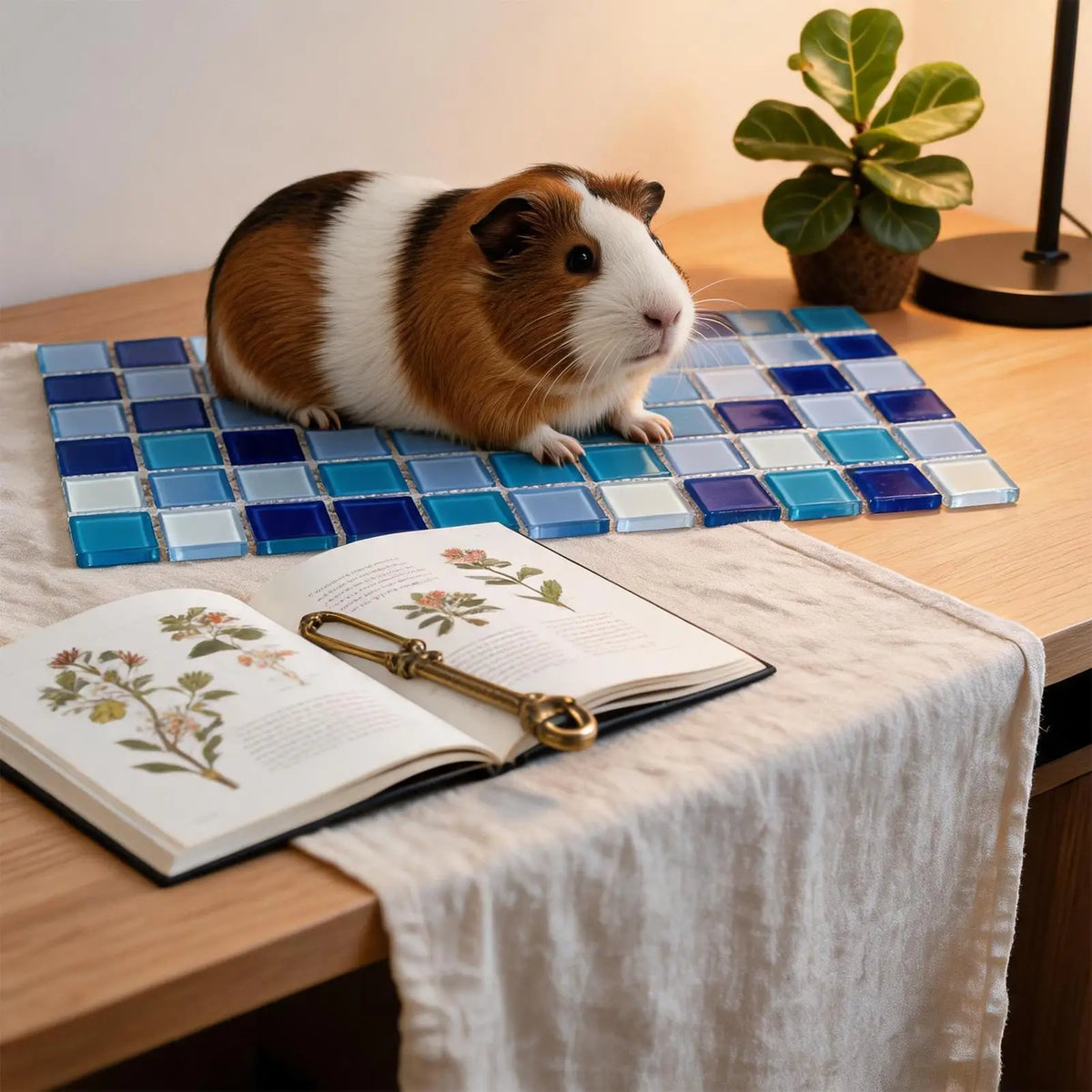 Small Pet Crystal Ore Cooling Mat – Hamster, Bunny & More