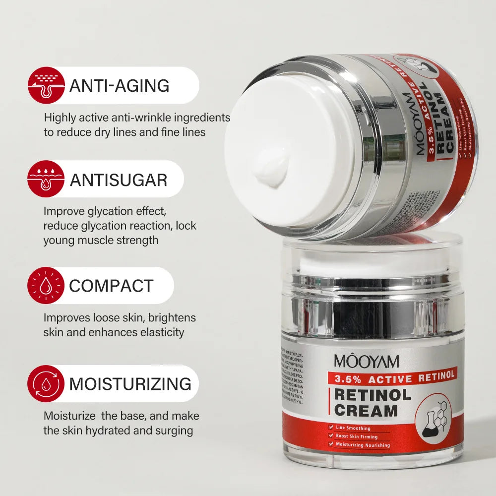 Instant Retinol Cream Wrinkle Remover Firming Lifting Anti Aging Fade