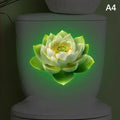 Glow In The Dark Toilet Sticker – Lotus Bathroom Decal