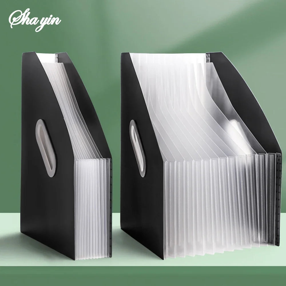 Expandable Vertical File Folder | Multi-Layer Paper Organizer