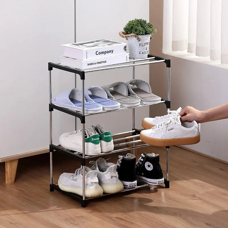 3 4 Shoe Rack Multi Layered Space Saving Simple Household Storage