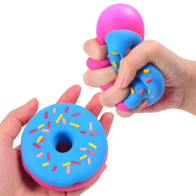 TPR Stress Relief Squishy Toy | Food Squeeze Slow Rebound Gift